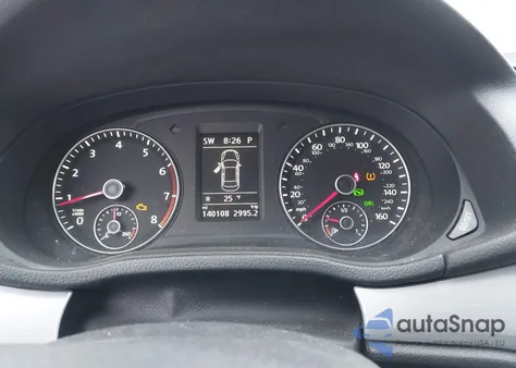 2013 Volkswagen Passat 2.5L Se из США, поврежденный, VIN 1VWBP7A33DC058580